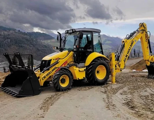 Экскаватор-погрузчик